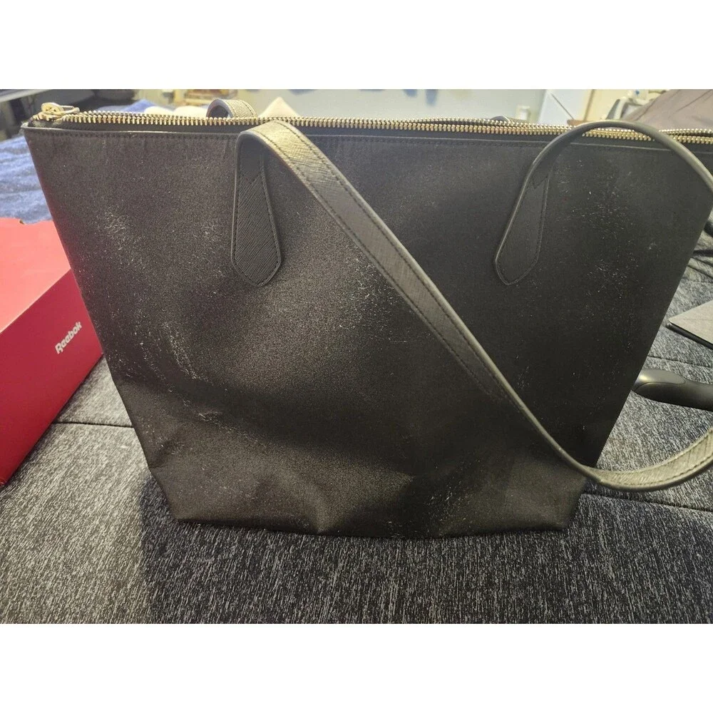 Kate Spade New York Purse/Tote Shoulder Bag Black Haven Lane Glitter Dot Dressy